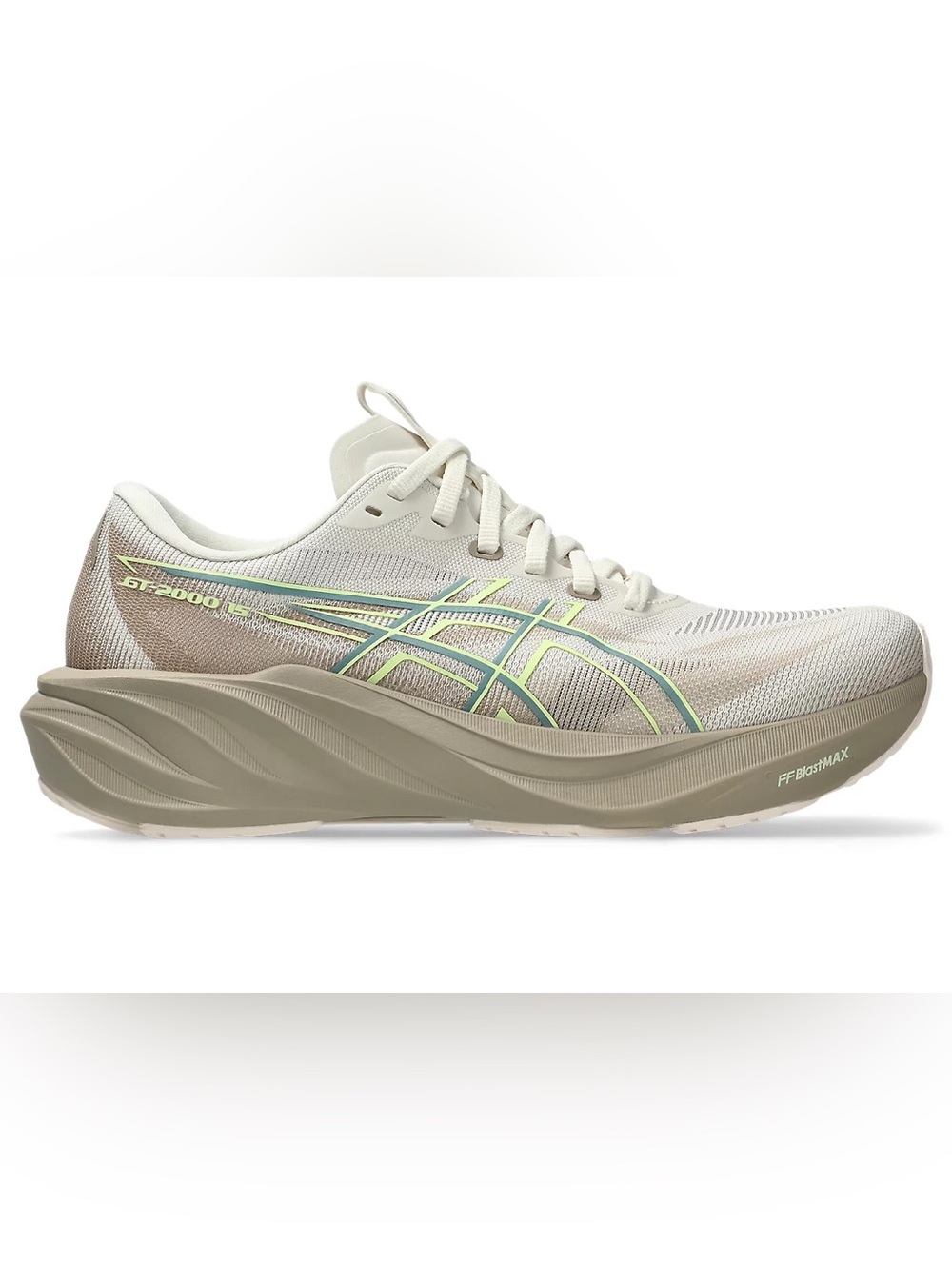 NIB ASICS GT-2000 15 Women's Athletic Running Shoe in Birch/Greige - Size 8.5